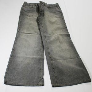 Men's Straight Jeans in Faded Gray